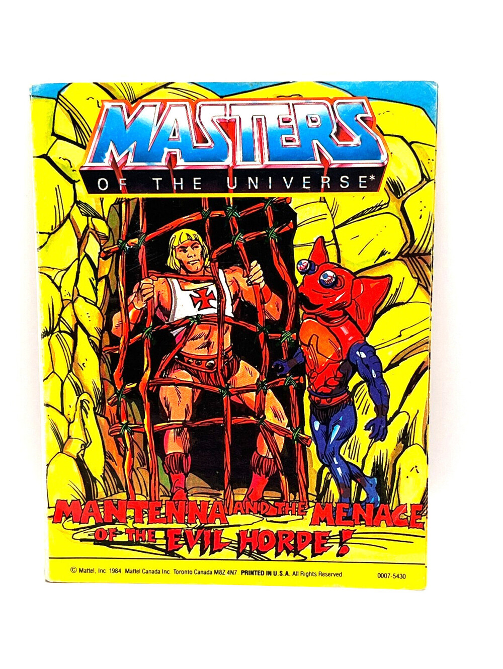Masters of the Universe - MISPRINT - Mantenna and the Menace of the Evil Horde!